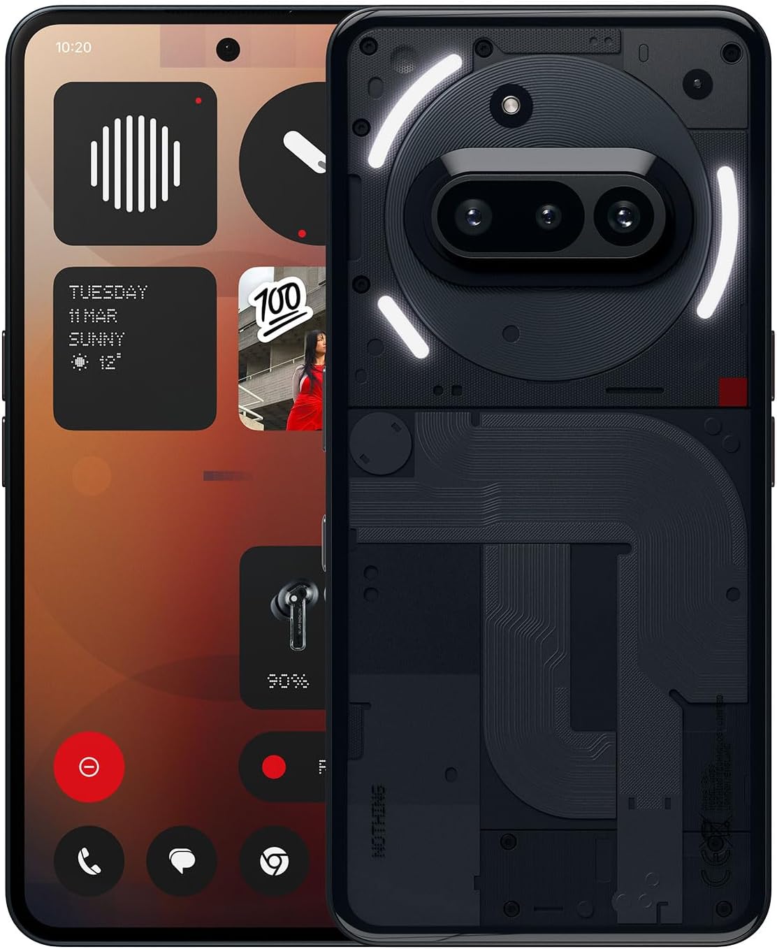 50MP camera close-up on Nothing Phone (3a) Pro