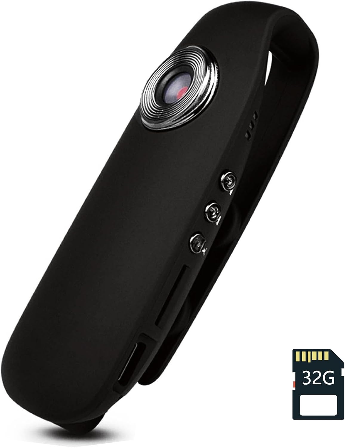 Mini 1080P Body Cam w/ Motion & Loop Rec 32G SD