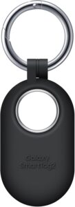 Samsung Galaxy SmartTag2 Protective Case with Key Ring, Black