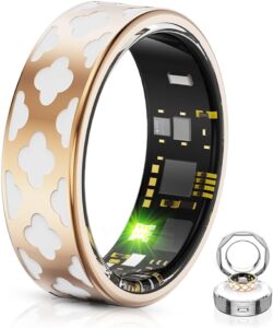 Health Tracker Ring: Waterproof, No Fee, iOS/Android