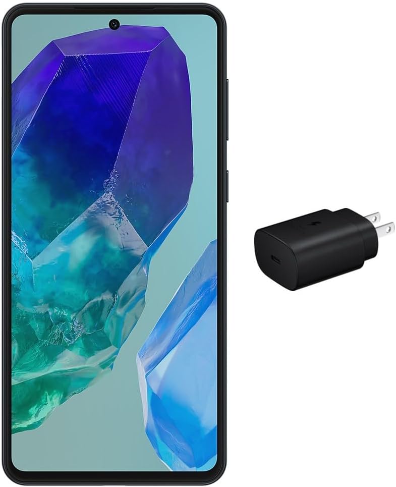 Samsung M55 5G 256/8 6.7"AMOLED 50MP 4K Global DS 25W Black