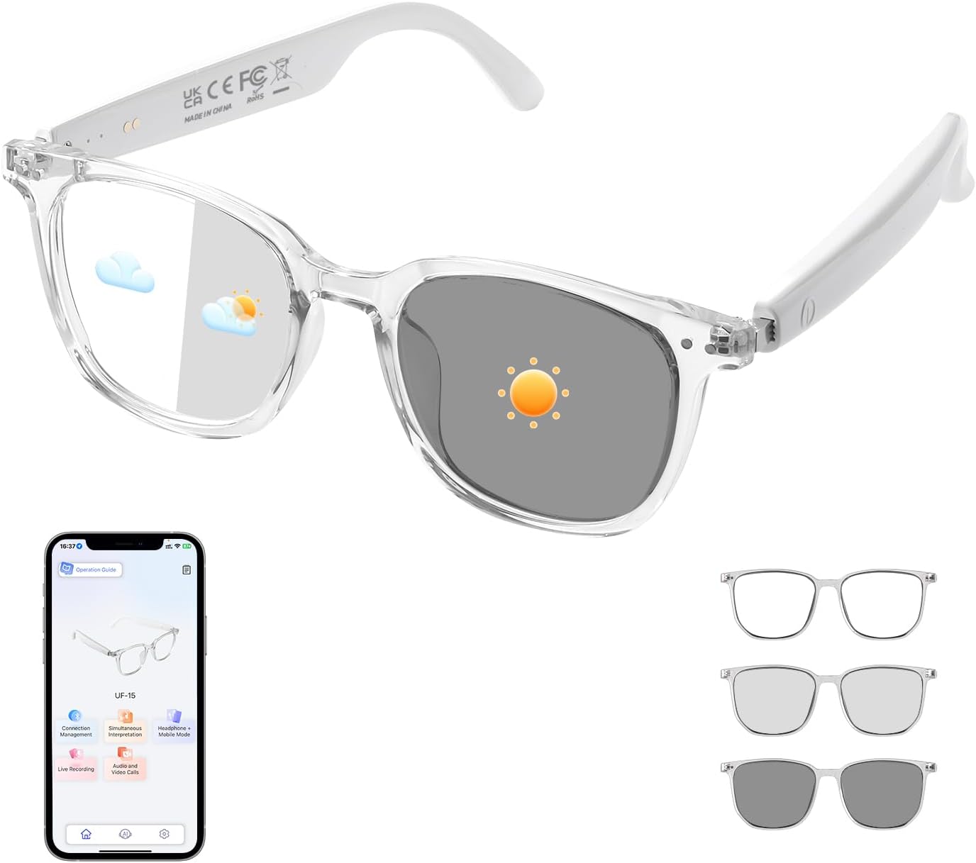 AI Translator Glasses: Real-Time 165+ Languages for Travel & Business