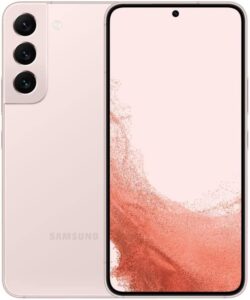 Samsung Galaxy S22 128GB Pink Gold (Renewed)