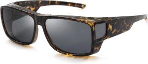 Polarized Fit-Over Sunglasses with Side Shields