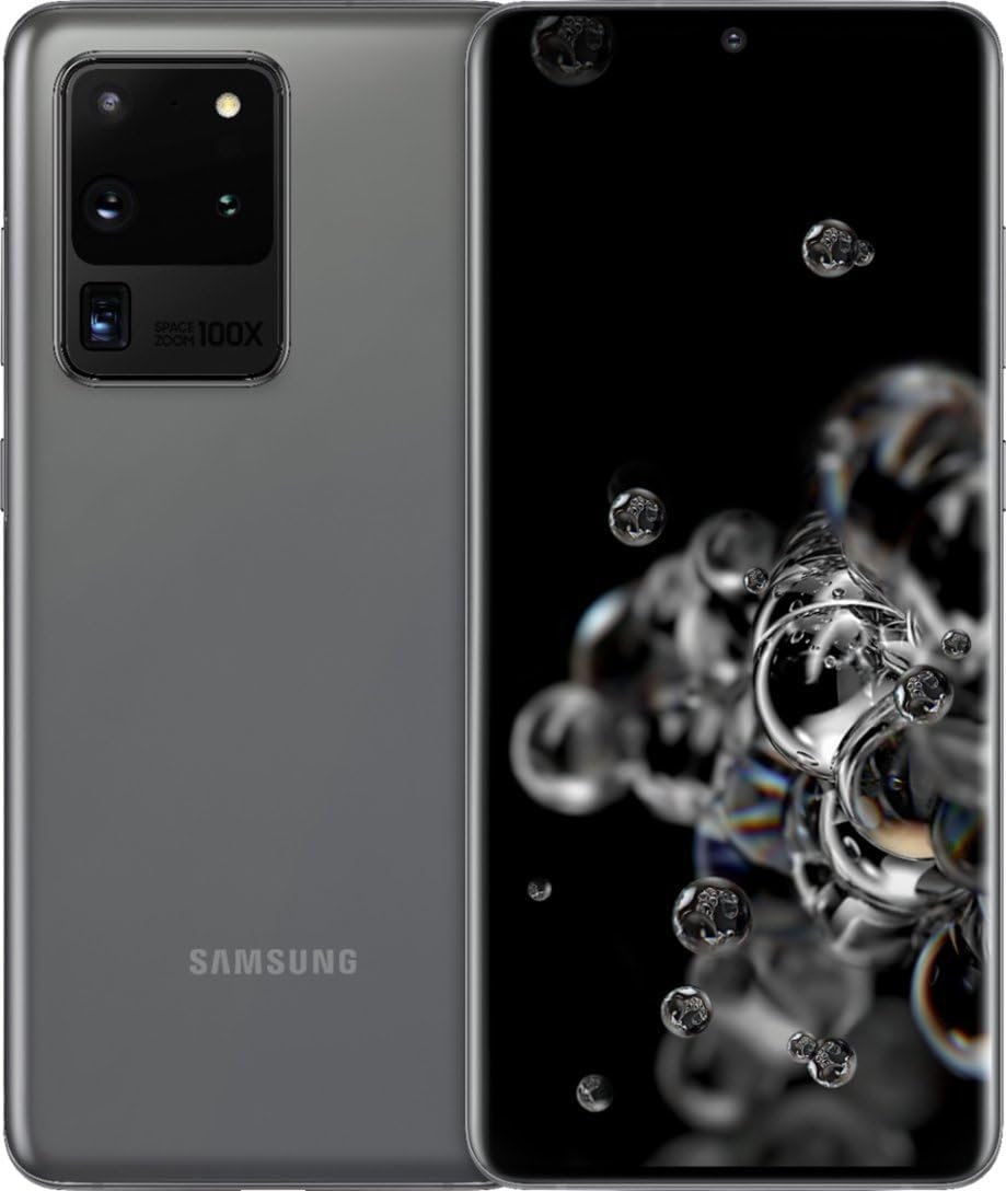 Samsung Galaxy S20 Ultra 128GB Cosmic Gray Unlocked(Ren.)