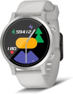 EZON R7 GPS HR Sports Watch, 20-Day Battery