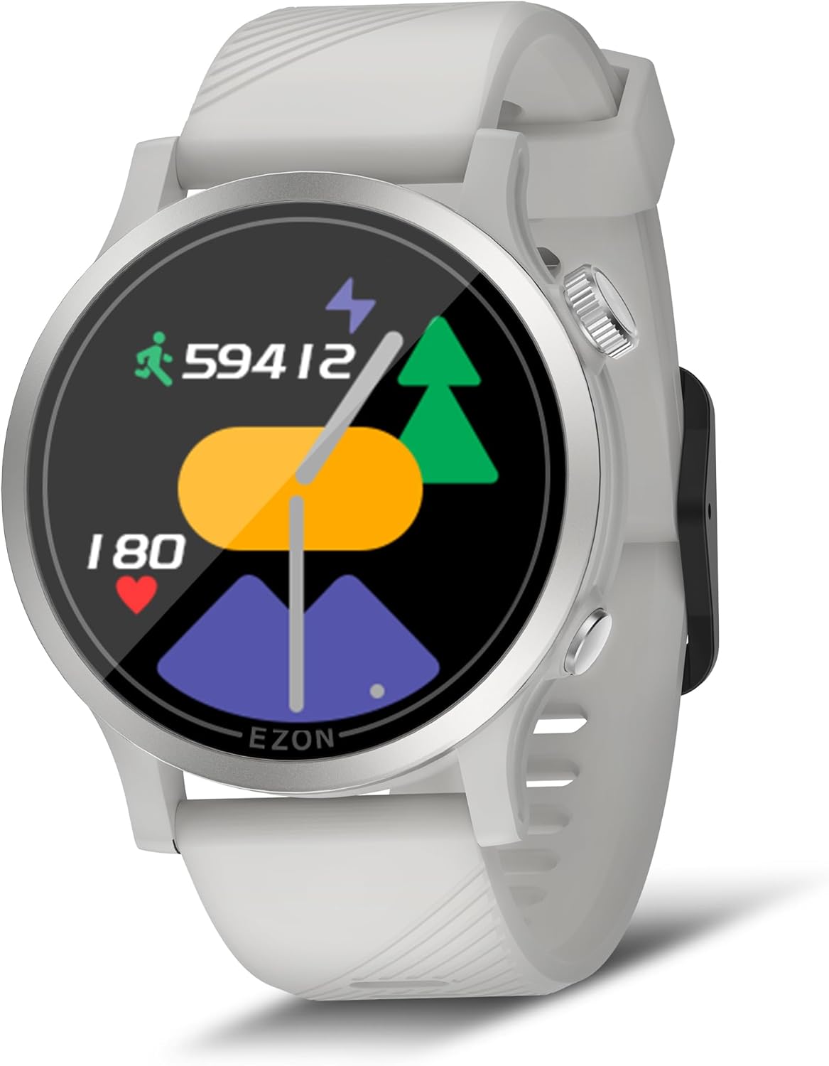EZON R7 GPS HR Sports Watch, 20-Day Battery