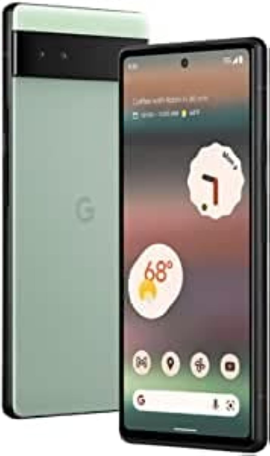 Google Pixel 6a 5G Unlocked 12MP 24Hr Sage (Renewed)