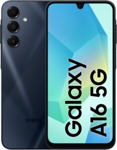 Samsung Galaxy A16 5G 4+128GB Blue Black w/Charger