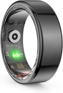 Smart Ring with Heart Rate, SpO2, Sleep Monitor, 5-6 Day Battery