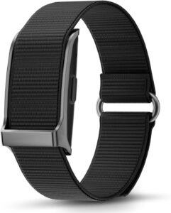 2 Pack Black Fitness Tracker: HR, Waterproof, 120+ Sports
