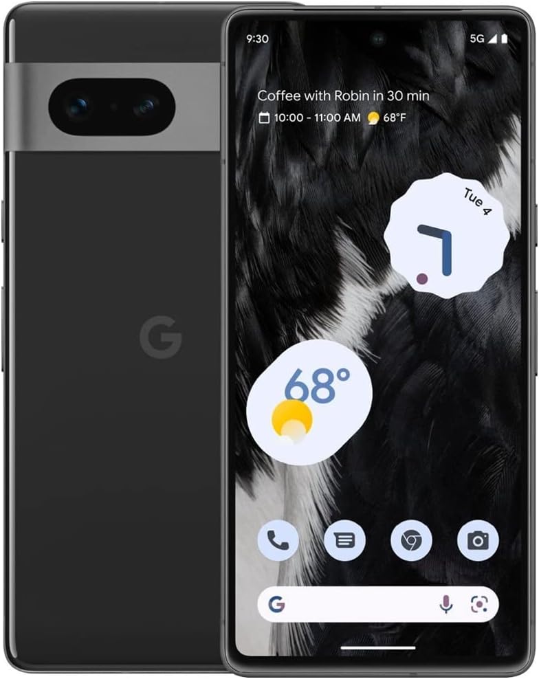 Google Pixel 7 5G US 128GB Obsidian Unlocked Renewed