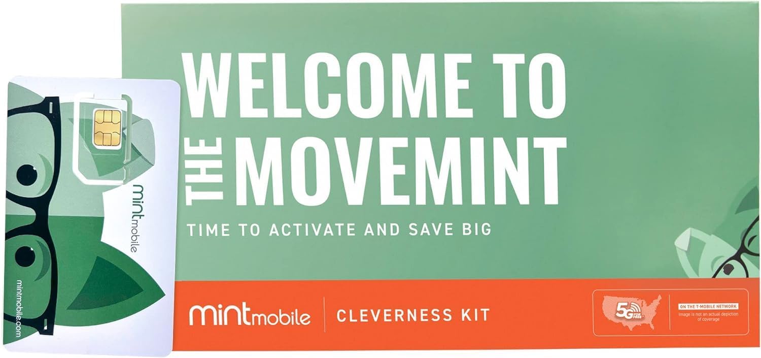 Mint $30/mo Unl Talk+Text+Data 3mo