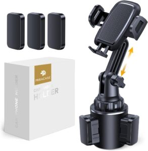 Miracase Adjustable Long Neck Cup Holder Phone Mount