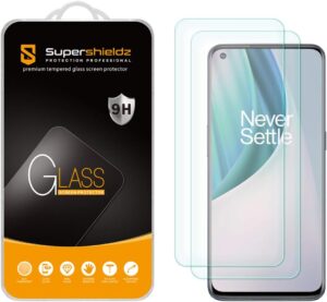 Supershieldz 2-Pack Bubble-Free Tempered Glass OnePlus N105G