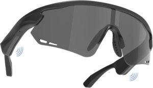 Polarized Bluetooth Sports Sunglasses w/ Open Ear Audio
