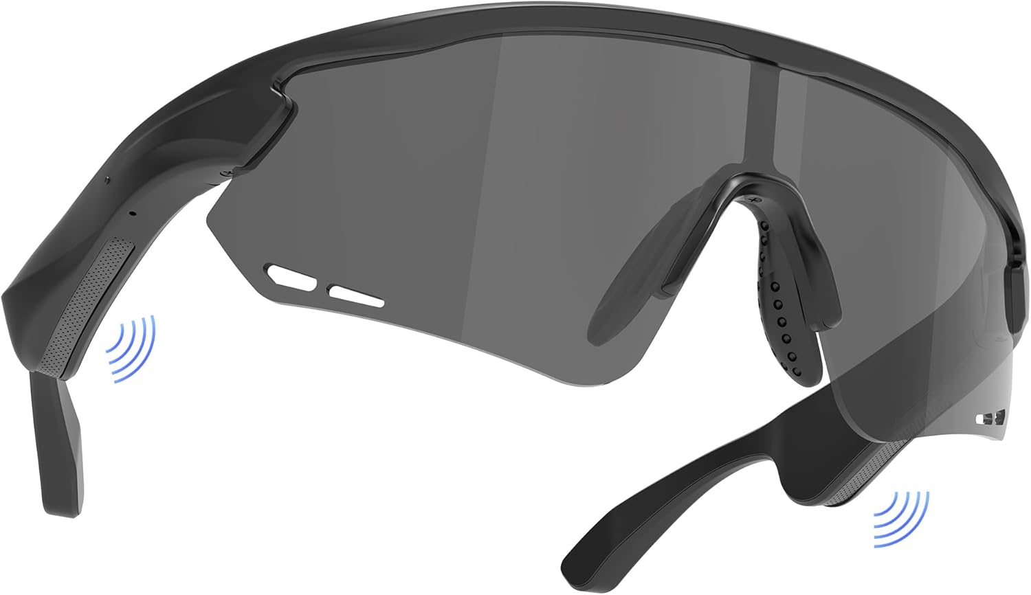 Polarized Bluetooth Sports Sunglasses w/ Open Ear Audio