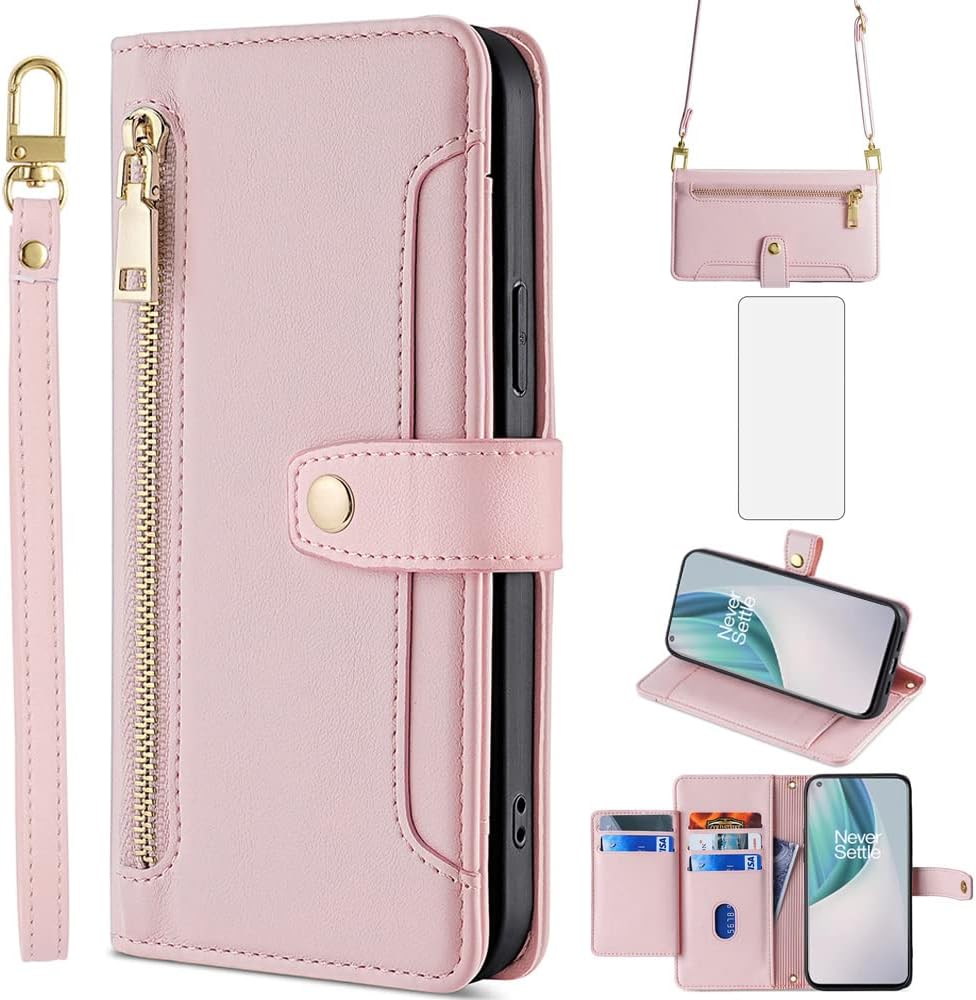 OnePlus Nord N10 5G Wallet Case Rose Gold