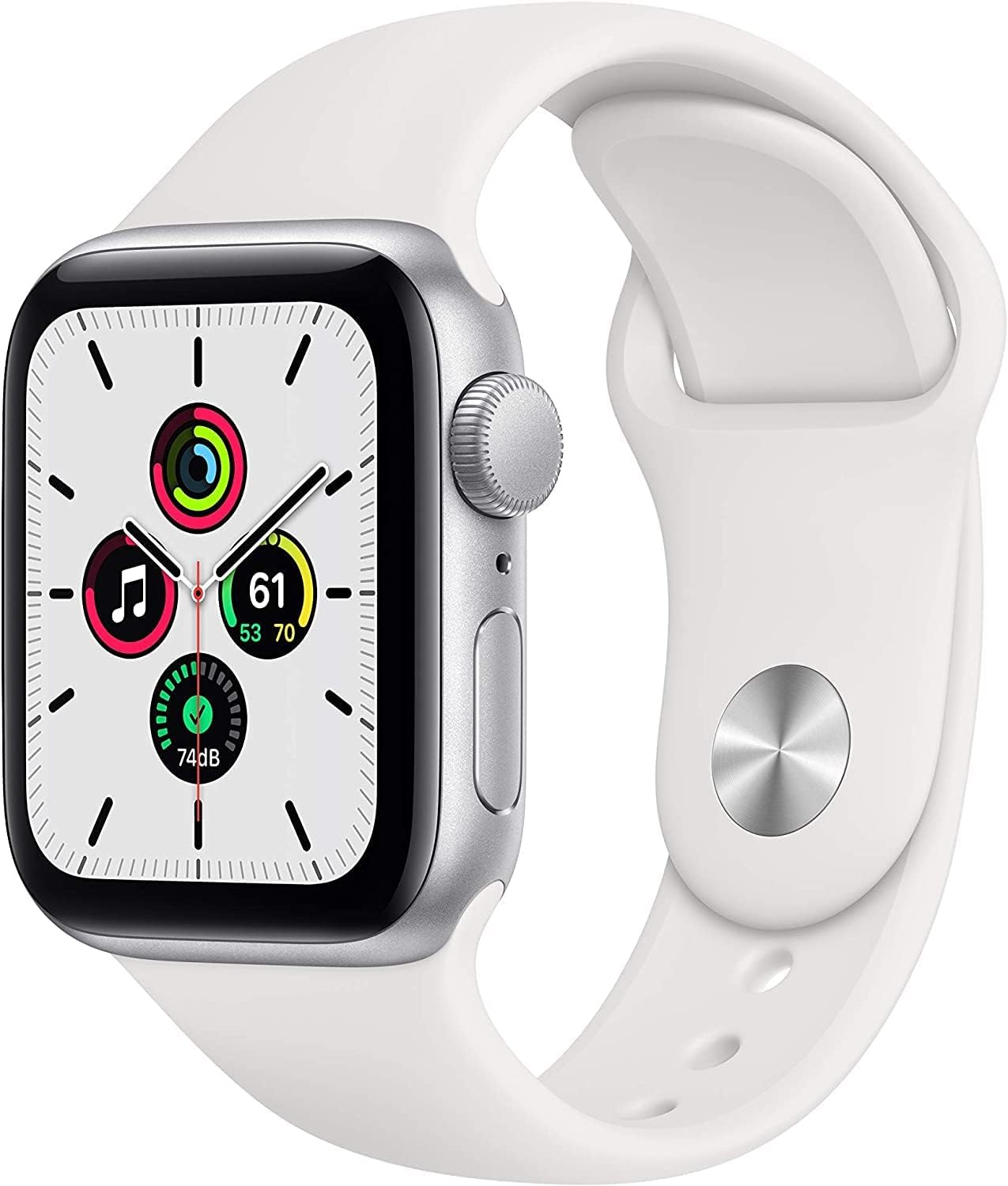 Apple Watch SE GPS 40mm Silver (Renewed)