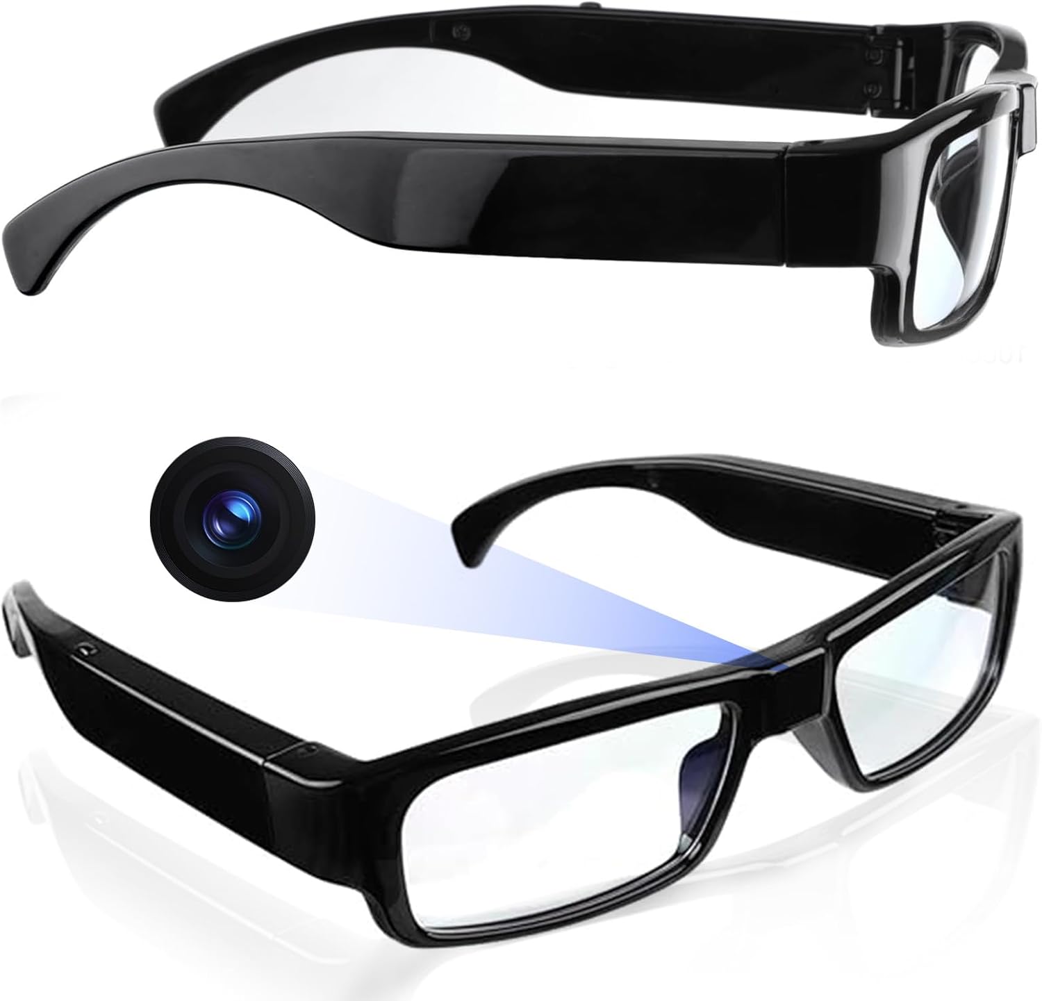 64GB HD Video Glasses for Outdoor Sports