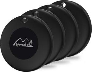 Lifetag 4PCS BT Tracker for Android Find My Device BLK
