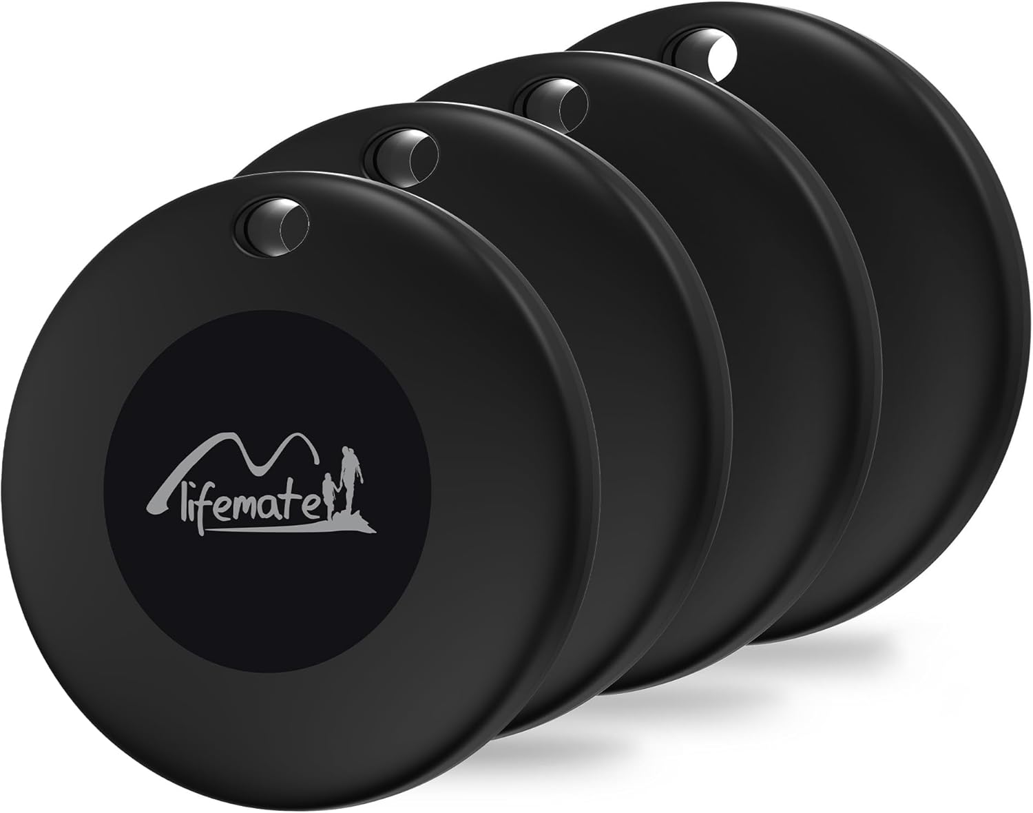 Lifetag 4PCS BT Tracker for Android Find My Device BLK