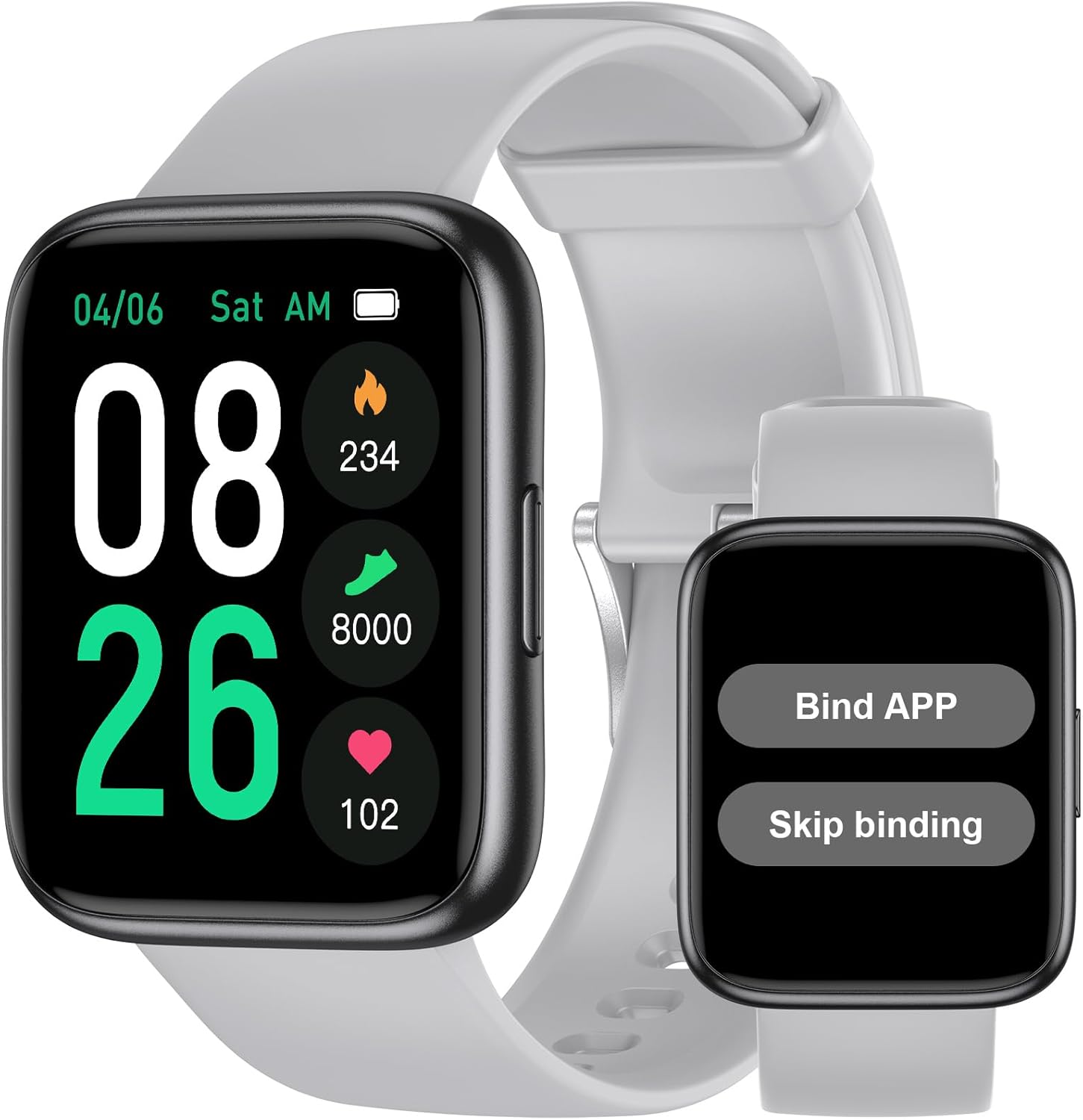 No Phone Fitness Tracker, Waterproof, Long Battery