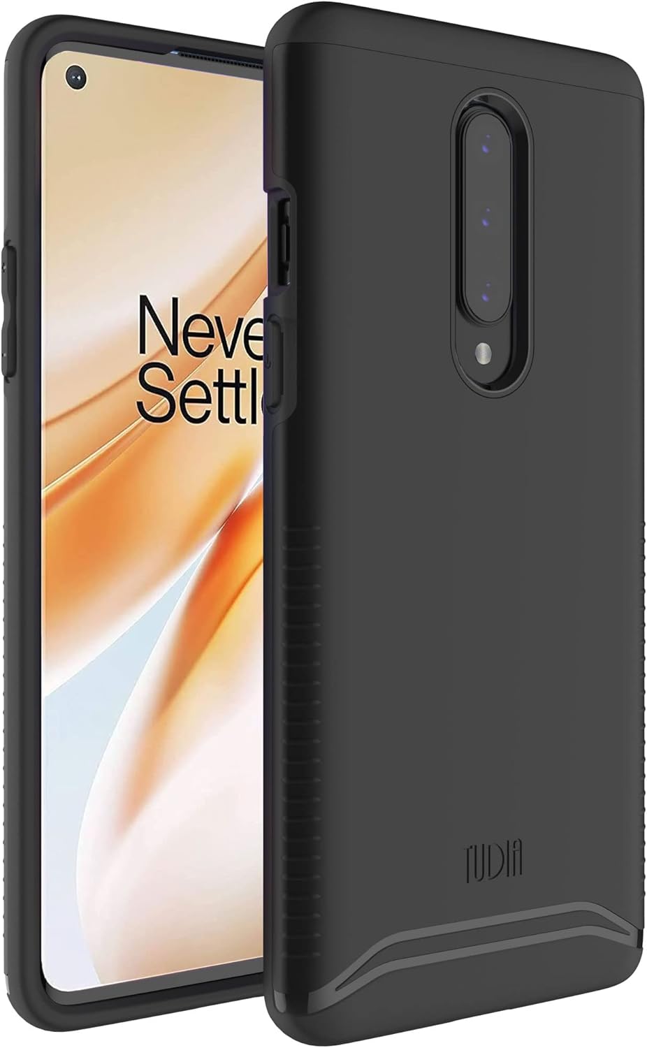 TUDIA Merge Military-Grade OnePlus 8 Case - Matte Black