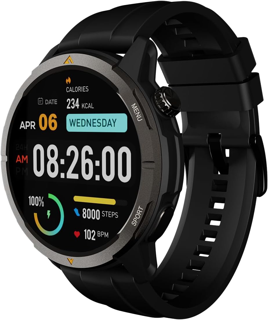 AGM Legion Rugged Smart Watch, 5ATM, Bluetooth Calling