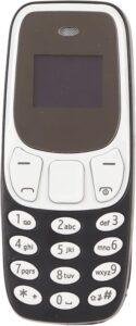 BM10: Smallest Unlocked Phone w/ VC, Dual SIM,BT (Black)