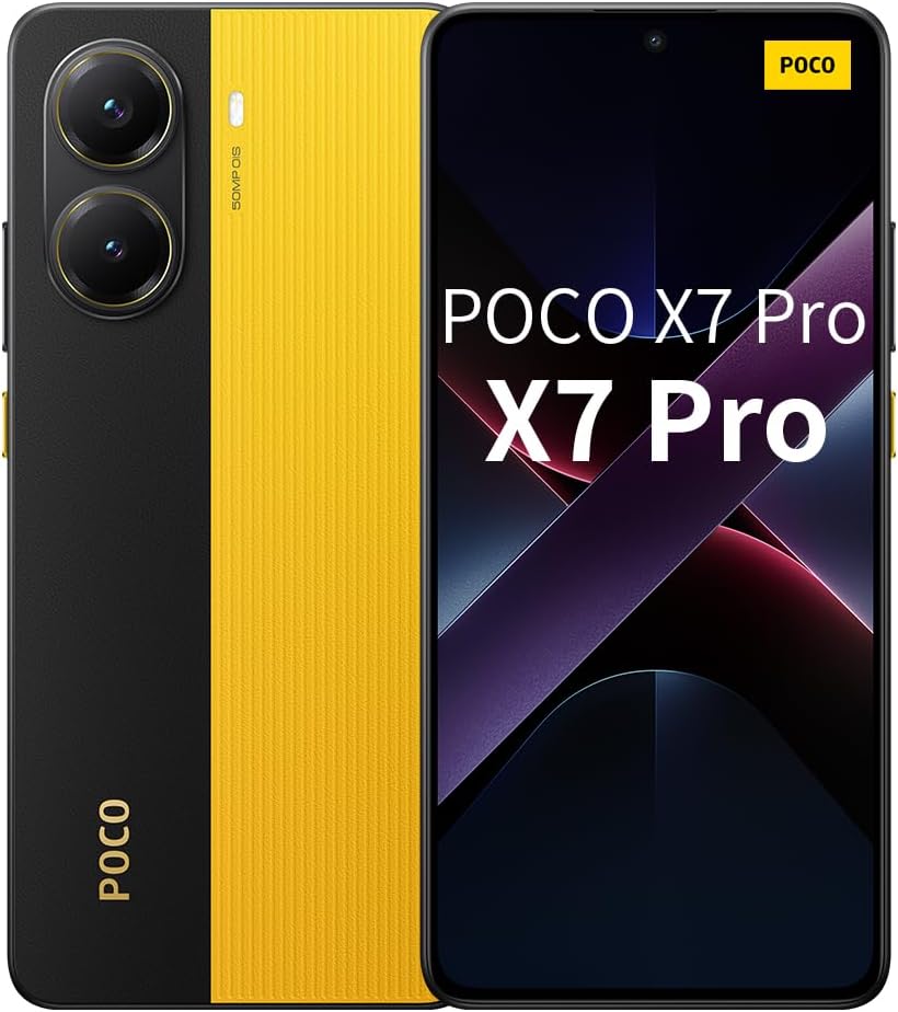 Xiaomi Poco X7 Pro 5G 256+12GB 50MP NFC DS Unlocked Yellow