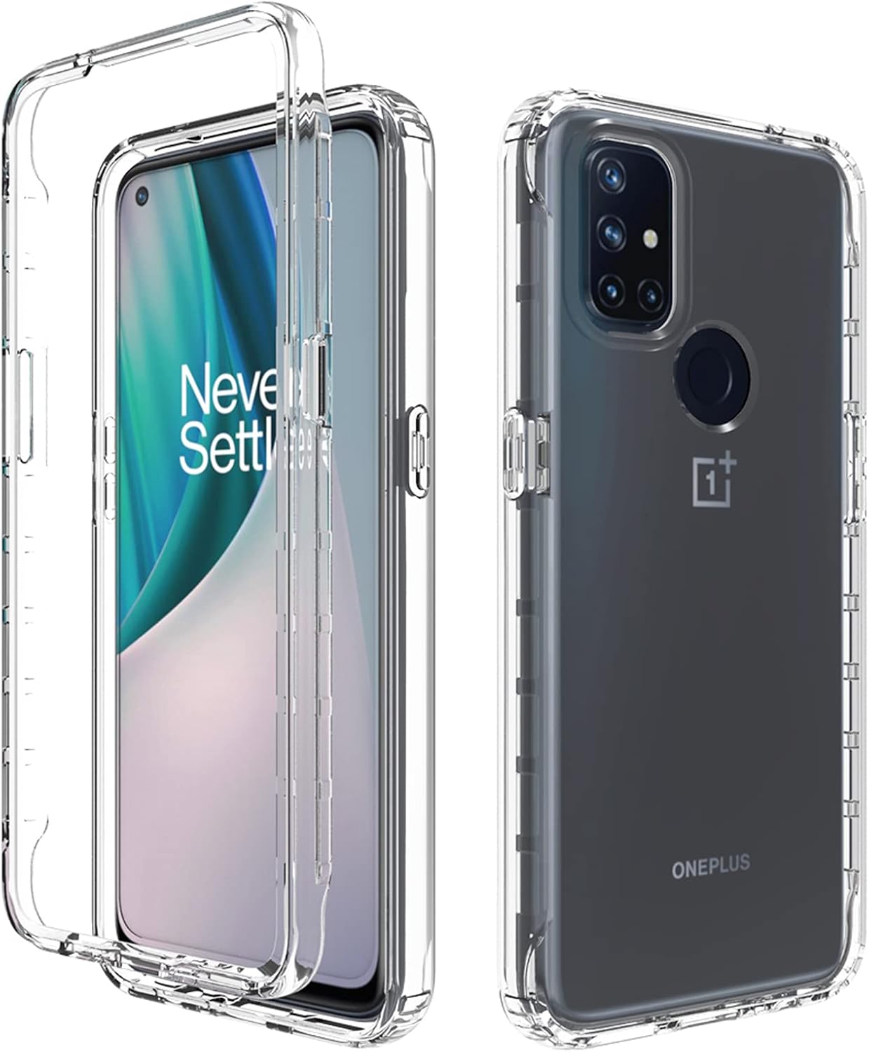 Asuwish Clear Case for OnePlus Nord N10 5G