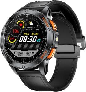 DREMAC 48mm Rugged Smartwatch GPS/ABC,AMOLED,100+Modes,Blk