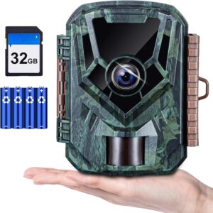 KJK 36MP 2.7K Trail Camera Night Vision