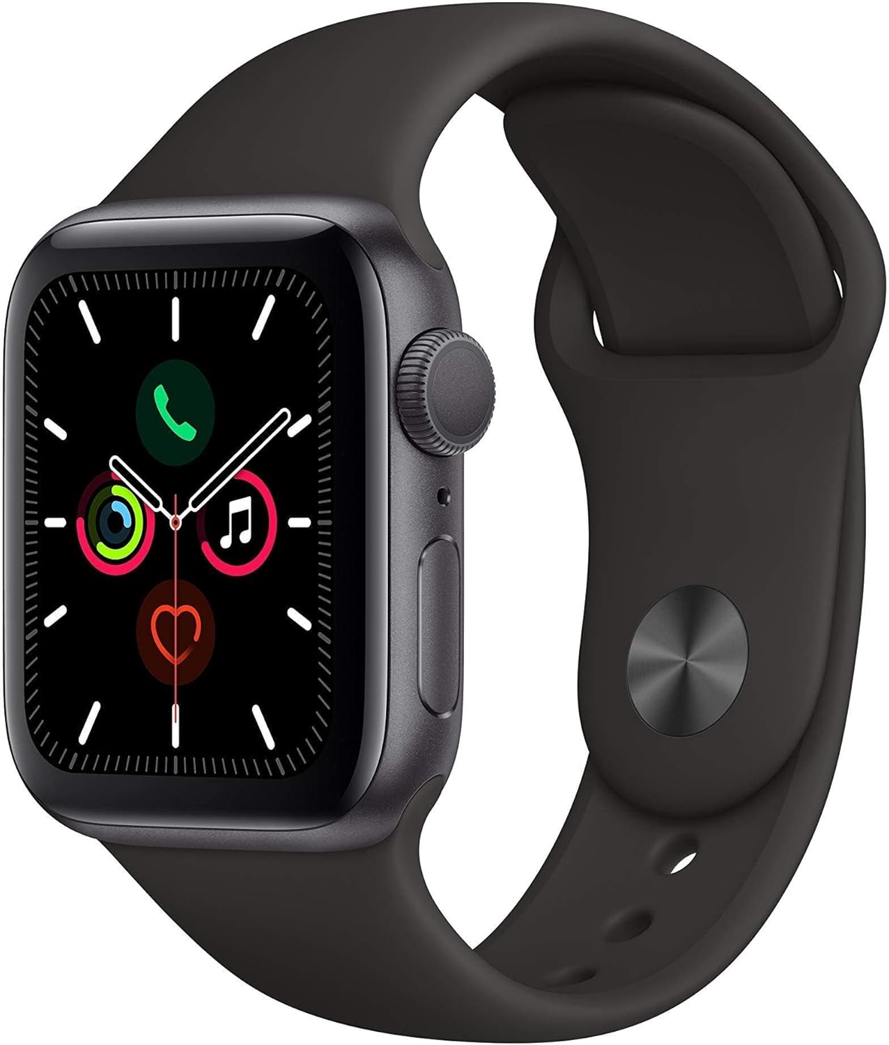 Apple Watch Series 5 44mm Space Gray GPS (Renewed)