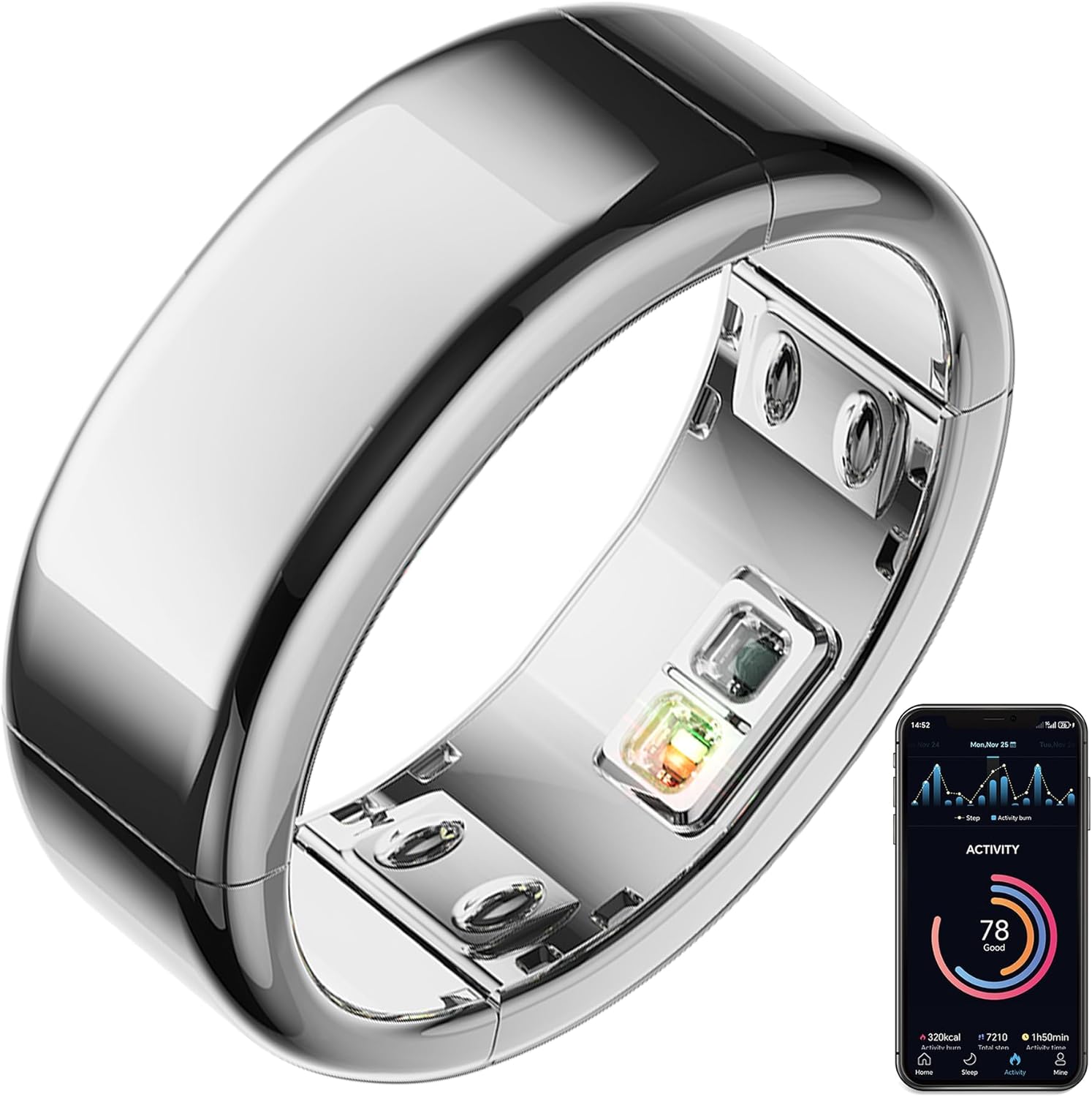 AI Smart Ring - Fitness & Sleep Tracker