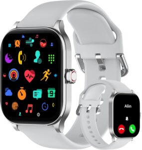 1.85" Call Watch, HR, Sleep, 100+Sports, IP68, Android/iOS