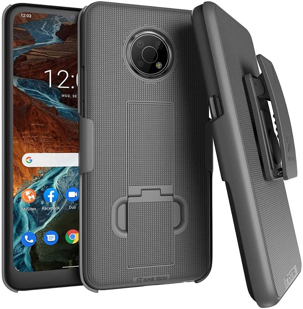 Nokia G300 Holster Case w/ Kickstand - Black