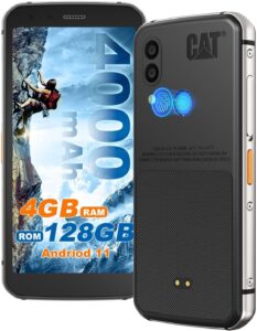 CAT S62 Unlocked 128GB Rugged IP68 Waterproof Black New
