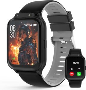Kids Smartwatch with Camera, Fitness Tracker, Waterproof for 3-12YO