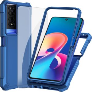 TCL 50 XE 5G Case with Screen Protector, Blue