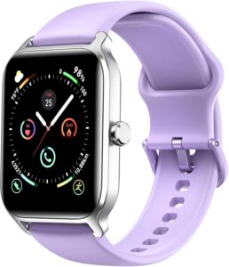 Fitpolo Alexa Smartwatch: Fitness & Waterproof Tracker