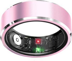Smart Ring: Health/Sleep/HR, 7D Batt, iOS/Android, Pink #10