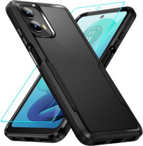 Rugged Case for Moto G 5G 2024 - Black