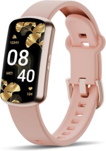 Health Fitness Tracker with Heart Rate & Blood Pressure Monitor