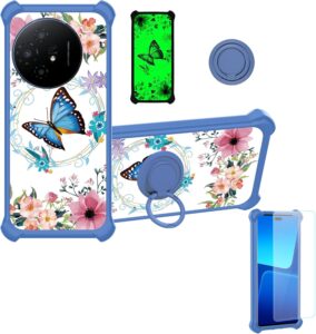 TCL 50 XL/Nxtpaper 5G Case w/ Tempered Glass & Luminous Effect