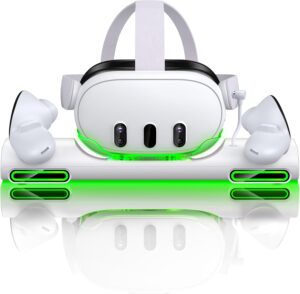 Quest 3 Magnetic Charging Station w/ Batteries
