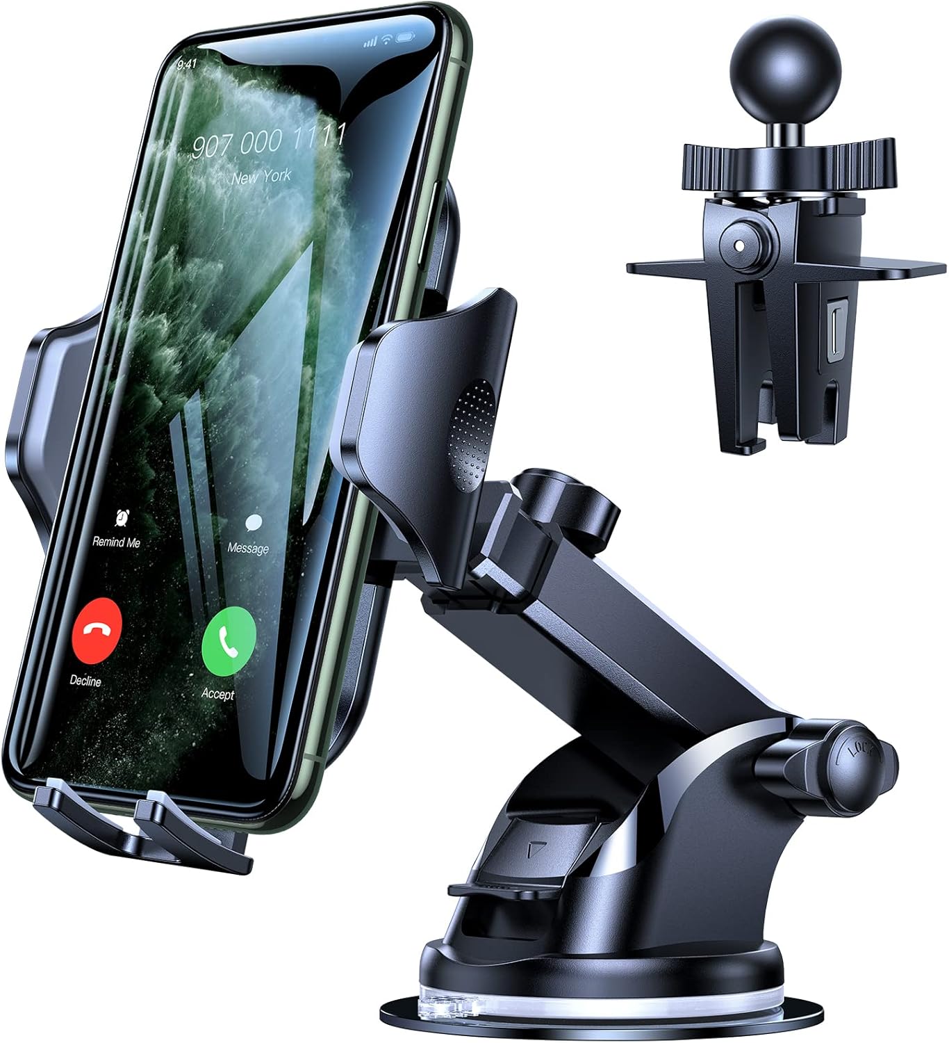 VICSEED Car Phone Holder: Dashboard Mount for All Phones