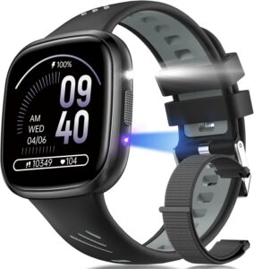 Unisex Smartwatch with Call, Health Monitor, IP68