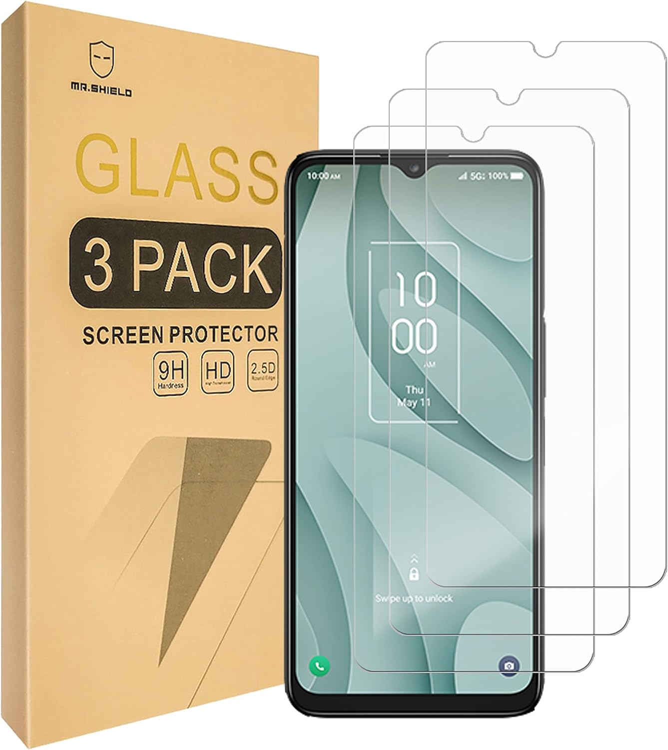 Mr.Shield 3-Pack TCL 40 XE/X 9H Screen Protector